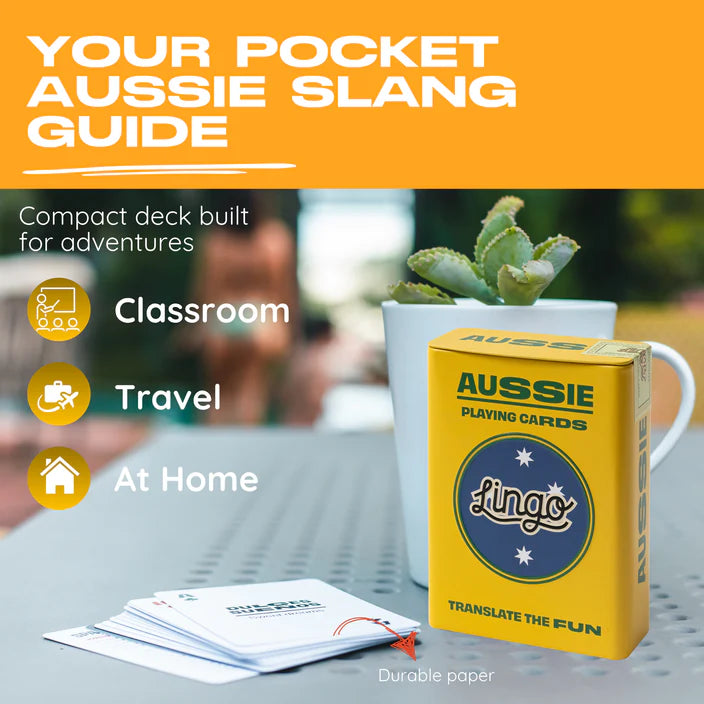 Aussie Playing Cards & Travel Tin
