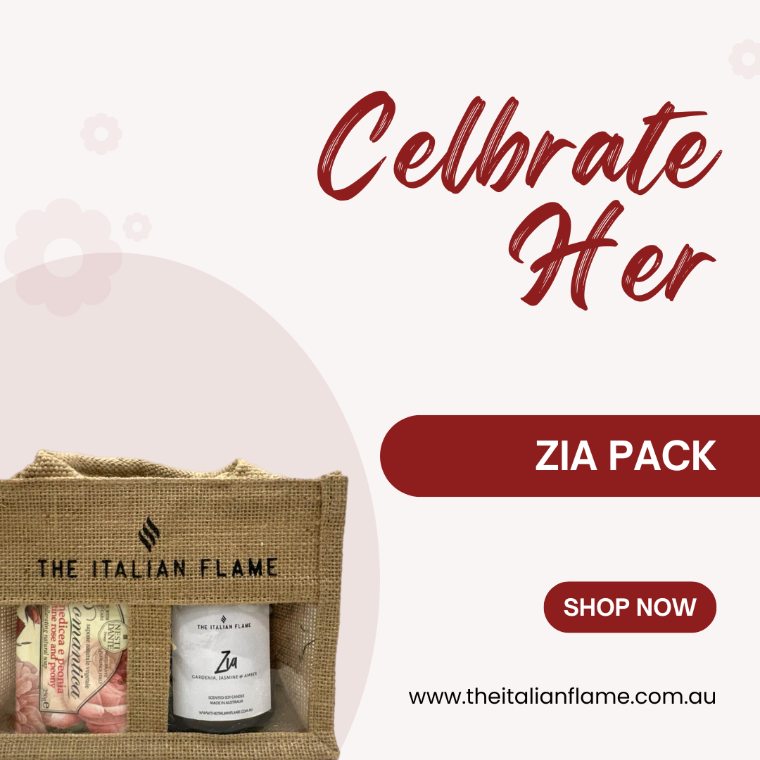 Zia Candle + Soap in Gift Bag