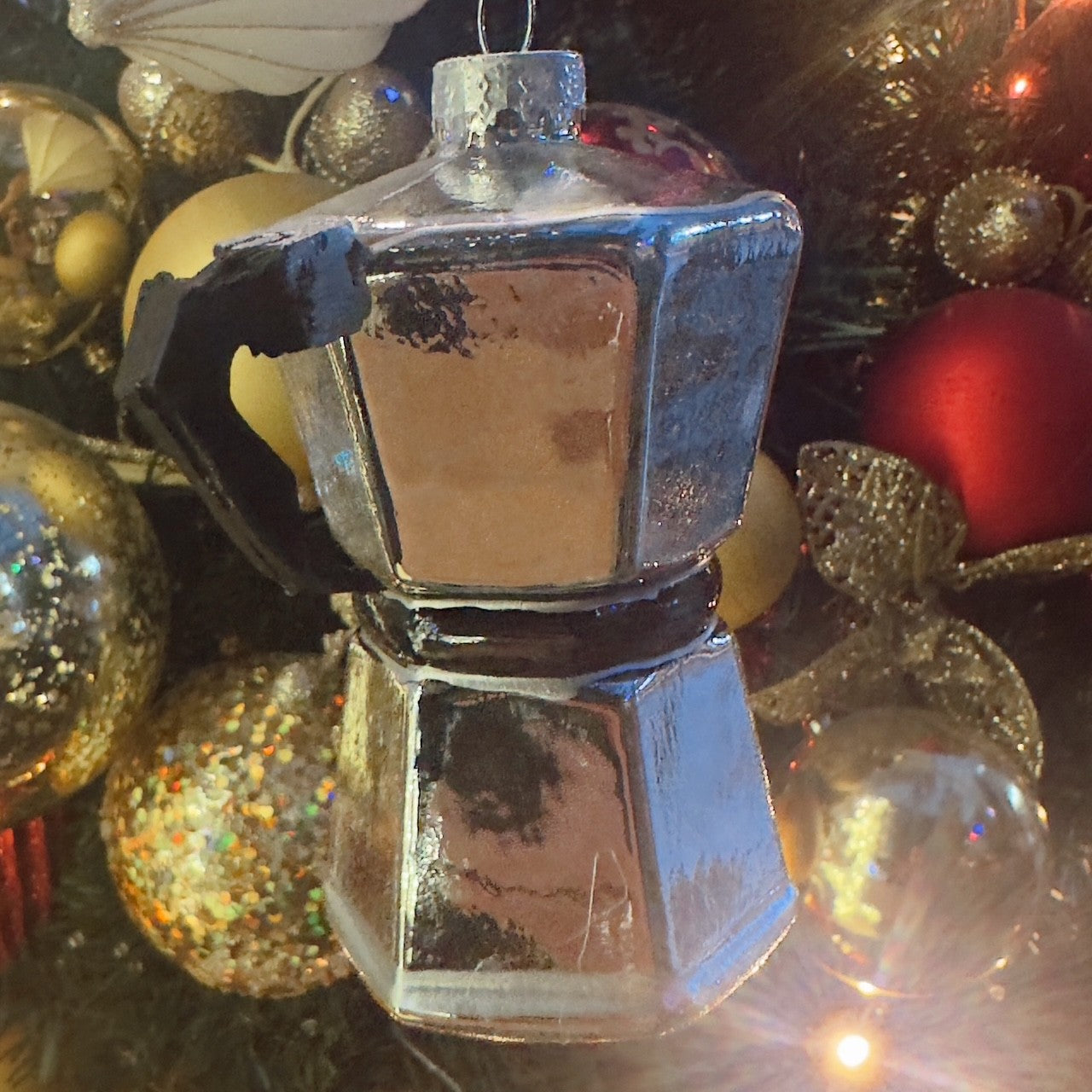 Moka Maker Christmas Ornament