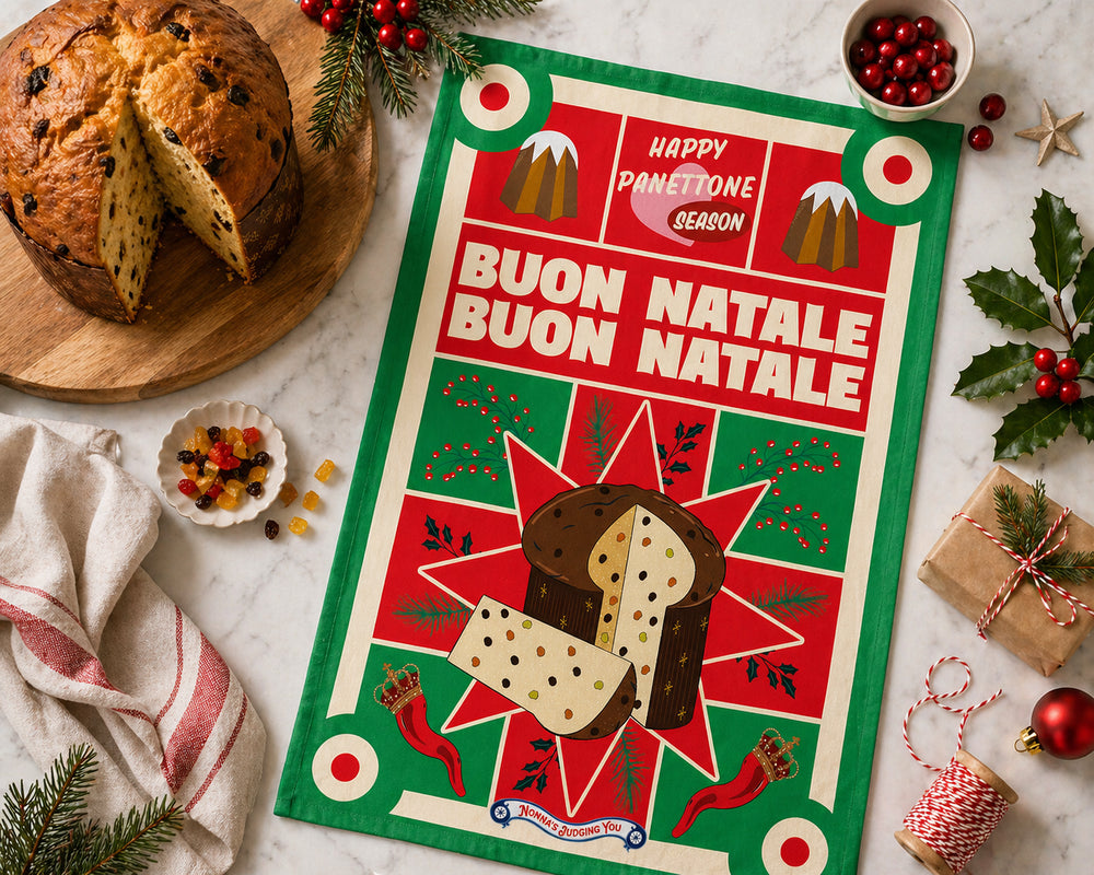 Buon Natale Tea Towel