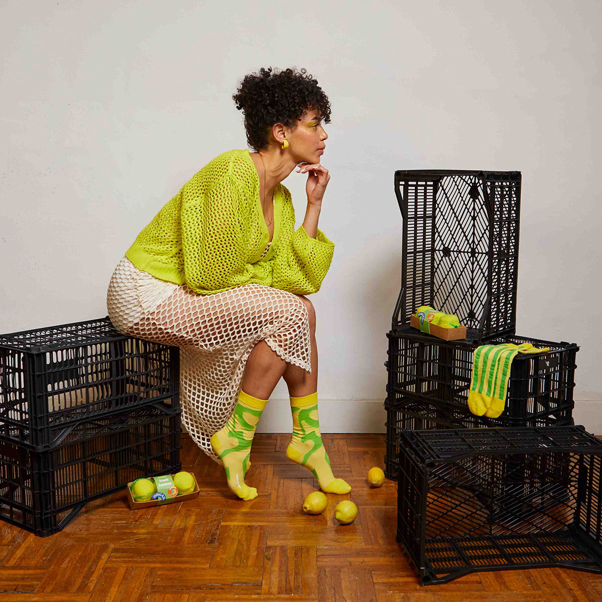 Fresh Lemons Socks (2 pack)