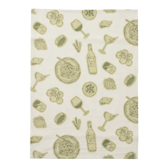 Taormina Cotton Tea Towel
