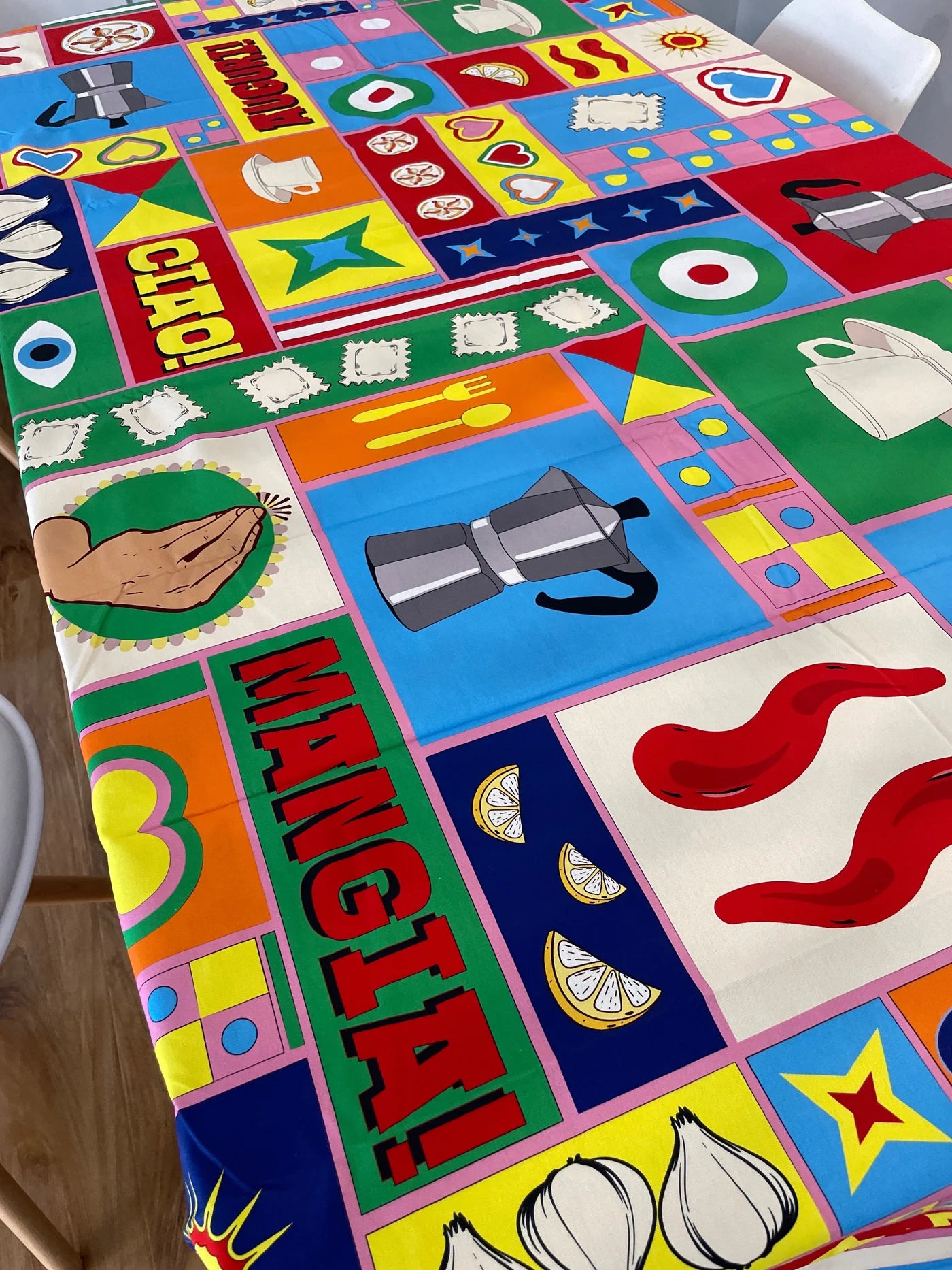 Ciao! Mangia! Tablecloth