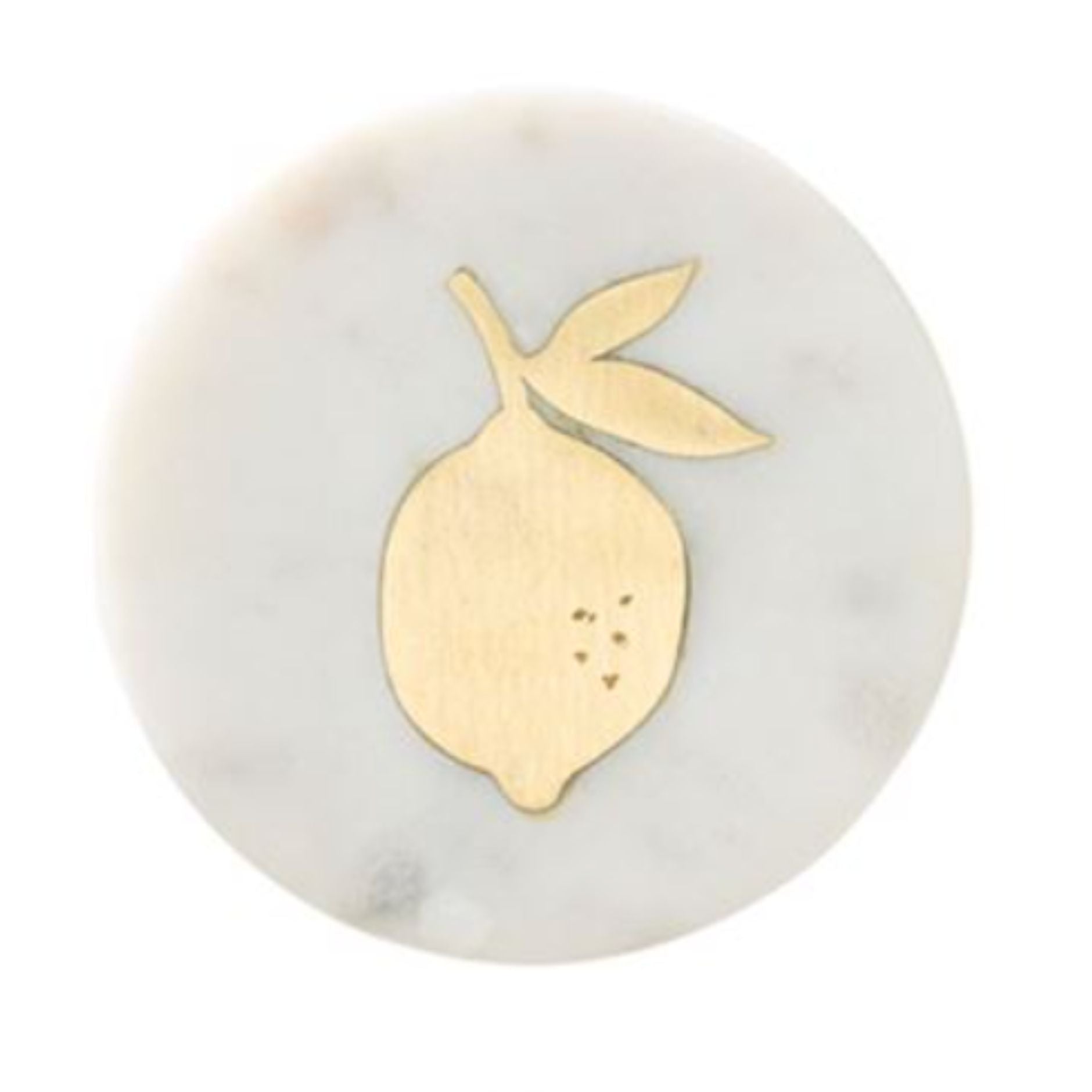 Limoni di Palermo - Round Marble Tray