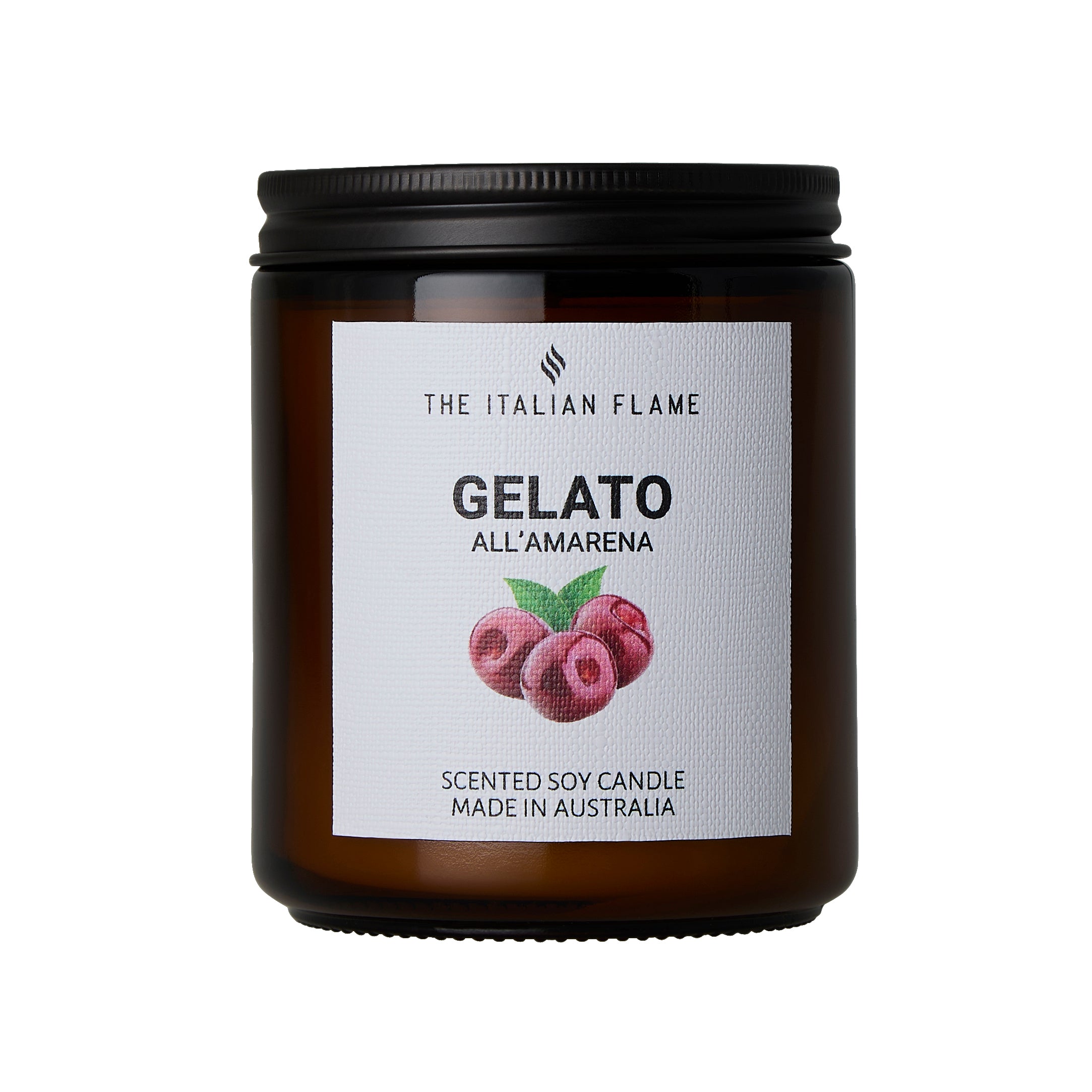 Gelato all'Amarena Scented Soy Candle