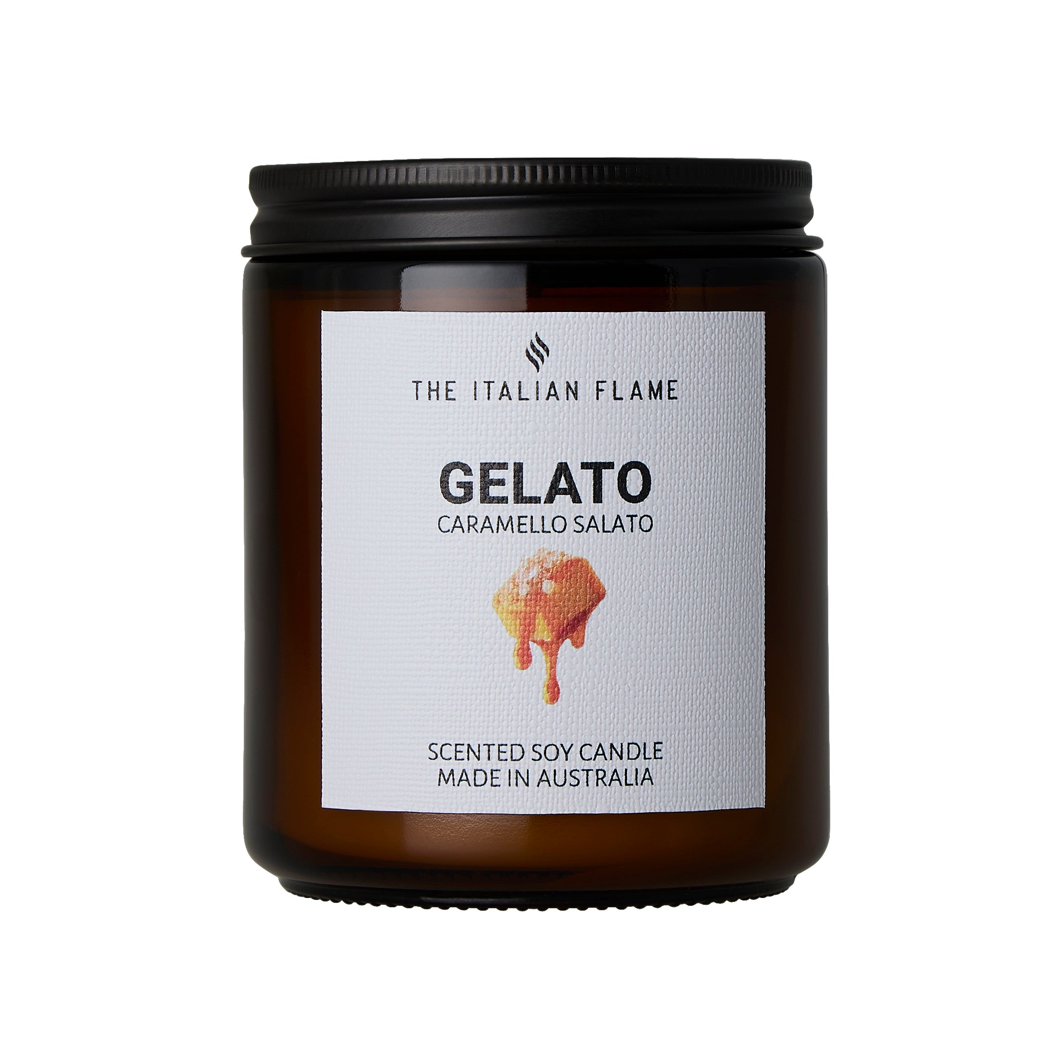 Gelato Caramello Salato Scented Soy Candle