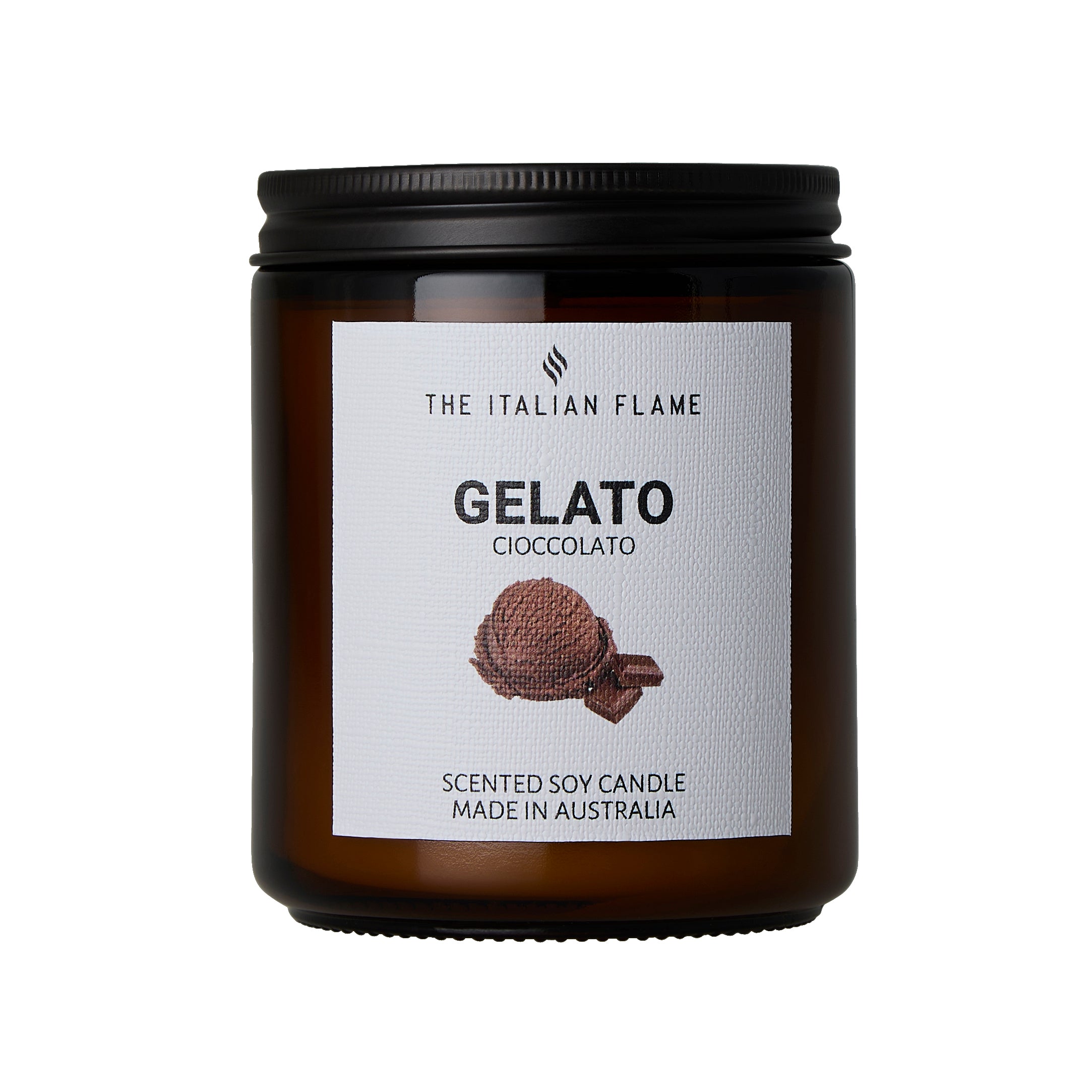 Gelato Cioccolato Scented Soy Candle