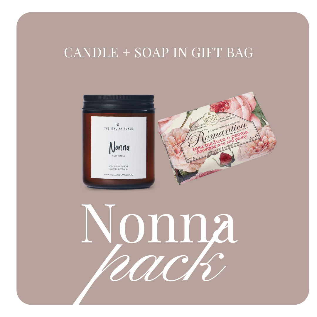 Nonna Candle + Soap in Gift Bag