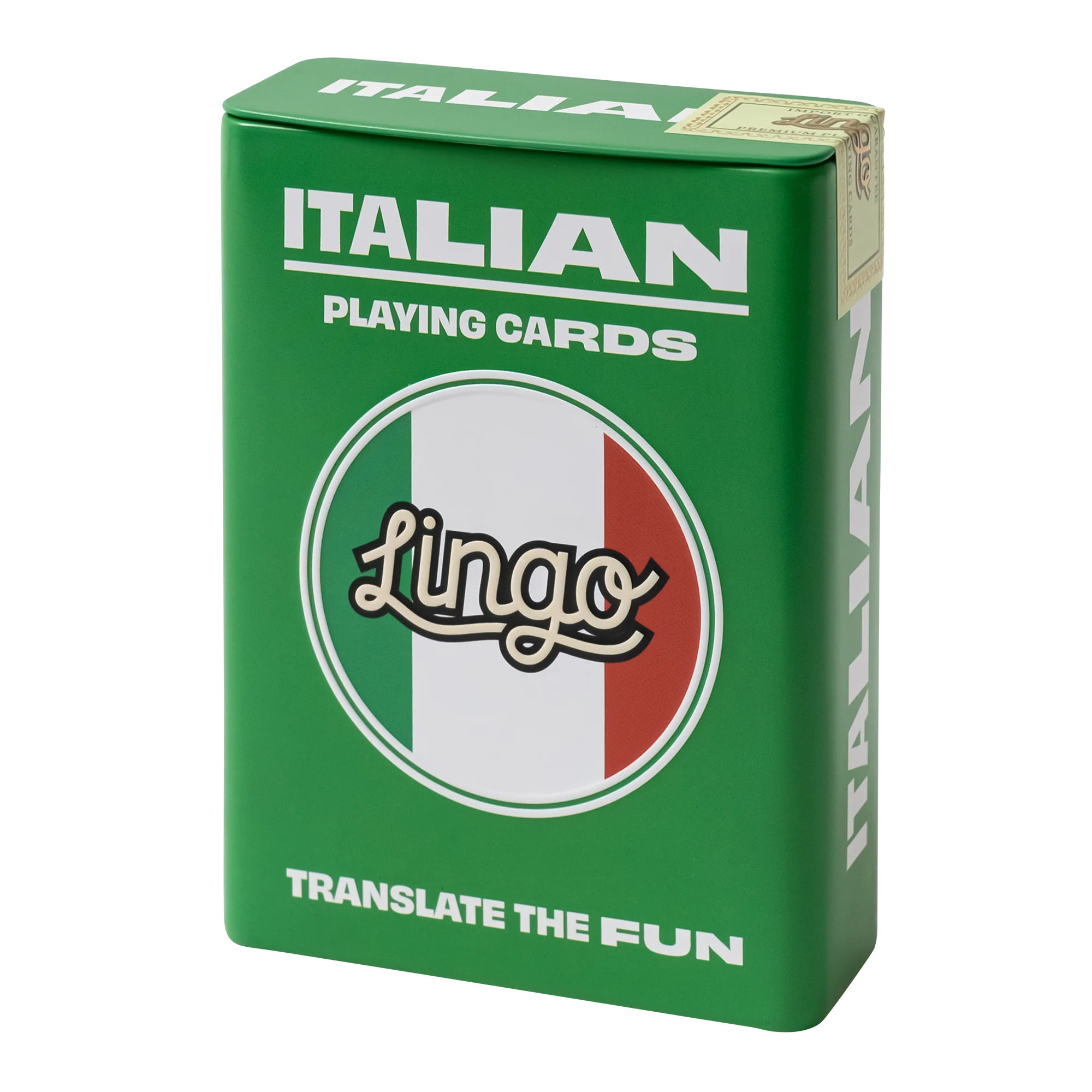 Italian Playing Cards & Travel Tin