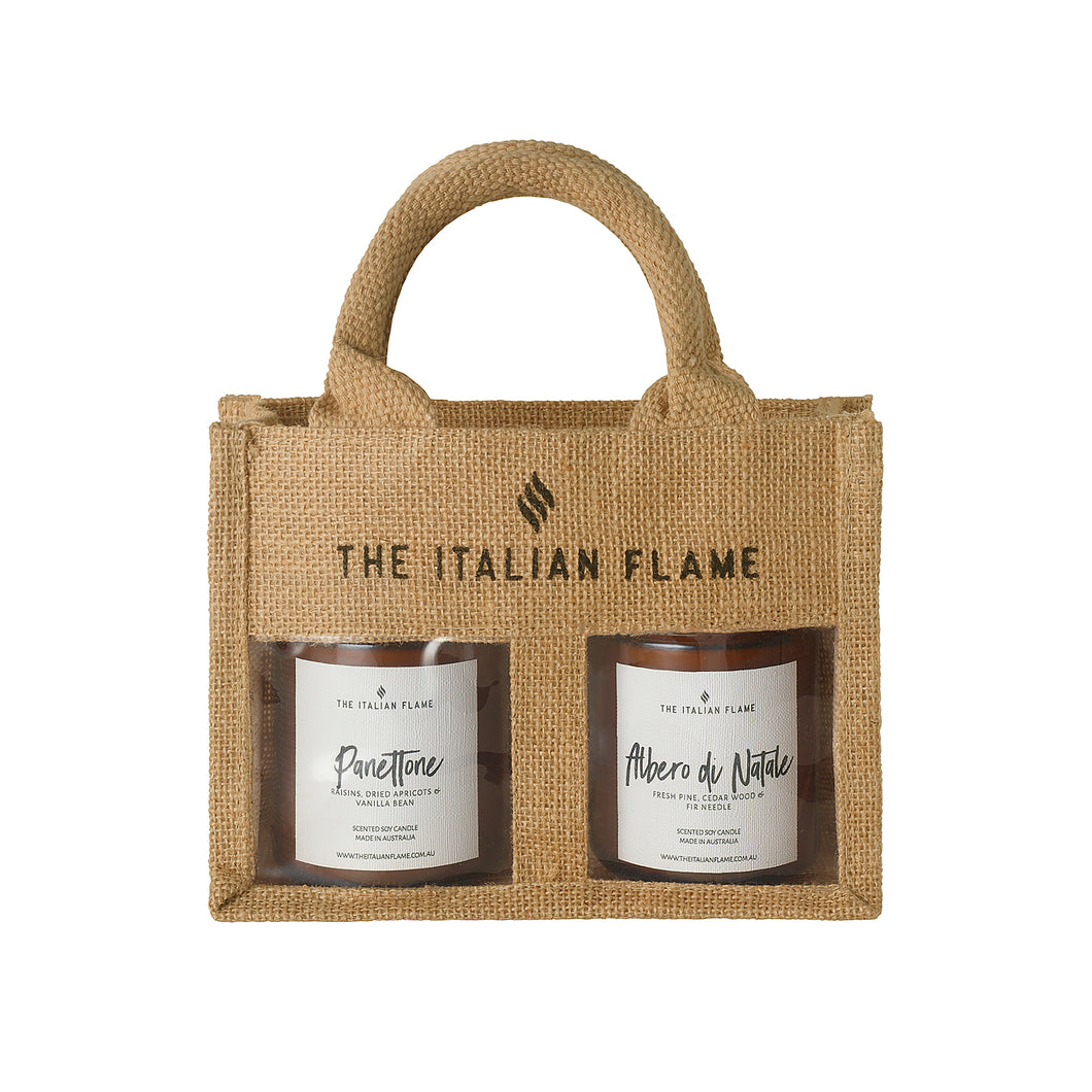 Buon Natale | Two Candles in a Limited Edition Gift Bag