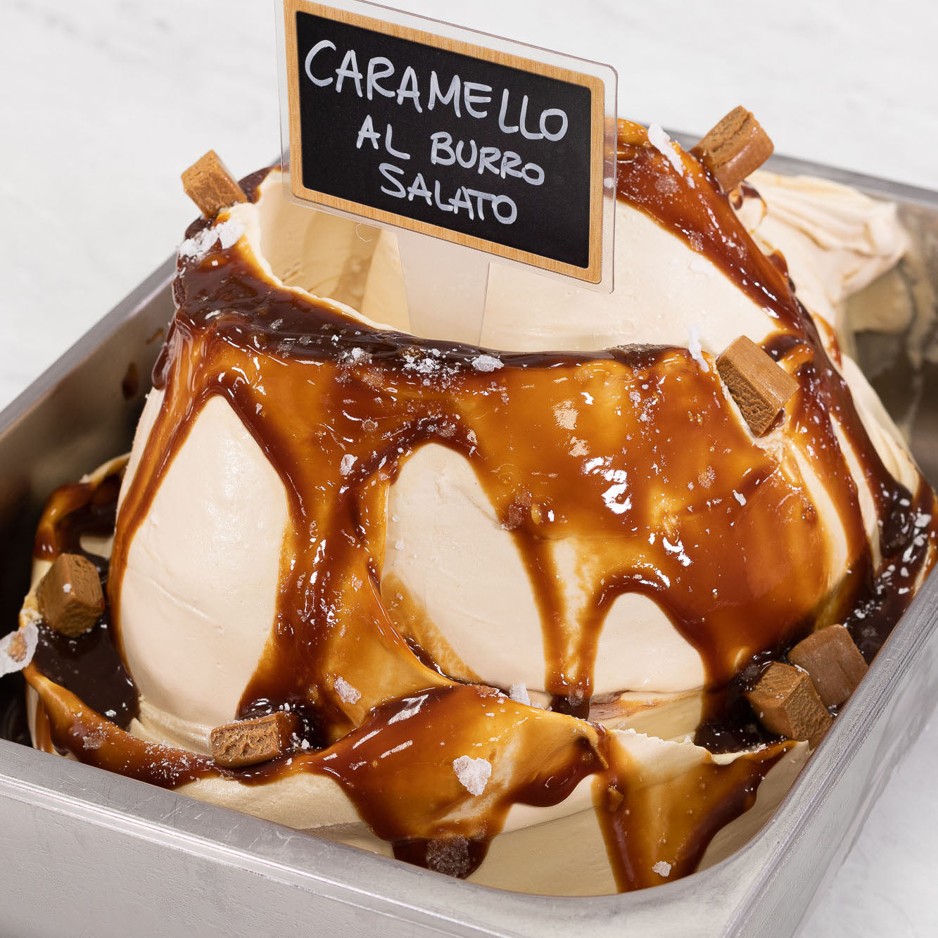 Gelato Caramello Salato Scented Soy Candle