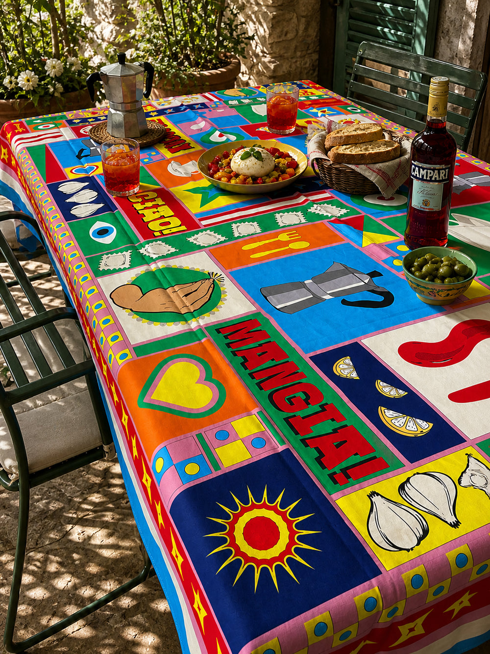 Ciao! Mangia! Tablecloth